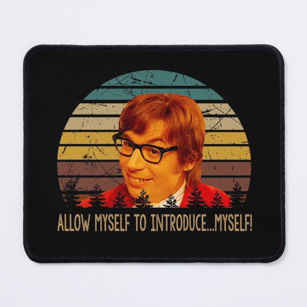 Item preview, Austin Powers art allow myself to introduce poster designed and sold by VitoFerreira117.