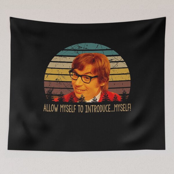 Item preview, Austin Powers art allow myself to introduce poster designed and sold by VitoFerreira117.