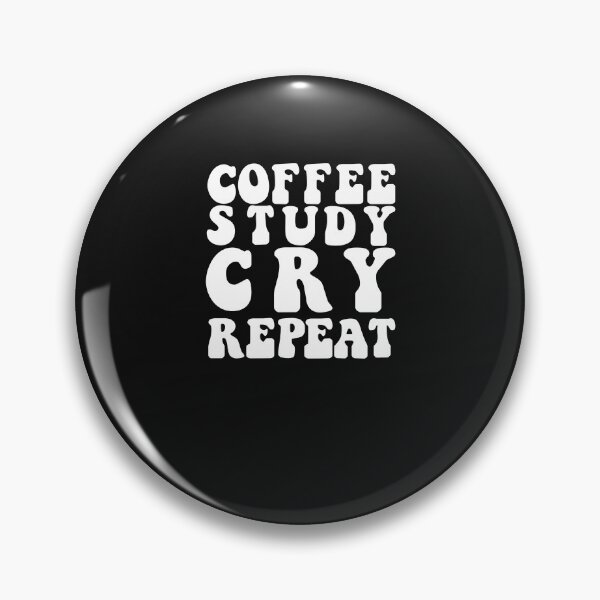 Item preview, Copy of Coffee Study Cry Exam Prep CPA BAR Exam College Final designed and sold by FazCreations.