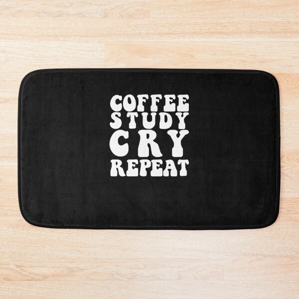 Item preview, Copy of Coffee Study Cry Exam Prep CPA BAR Exam College Final designed and sold by FazCreations.