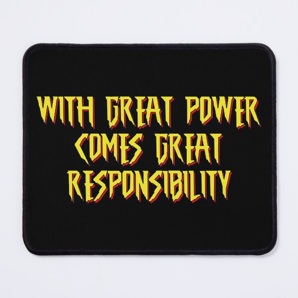 Item preview, Power and Responsibility designed and sold by capy86.
