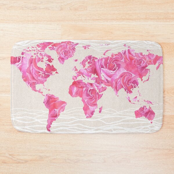 Item preview, Watercolor World Map XX designed and sold by Irina Sztukowski.