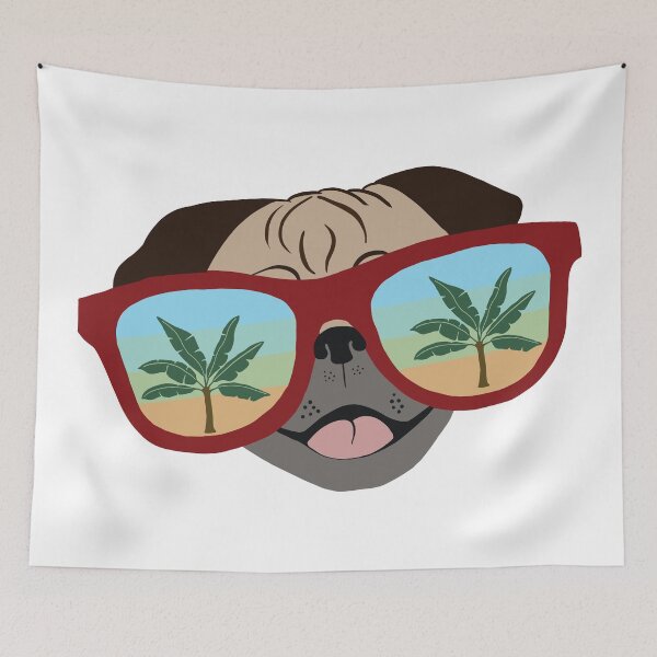 Item preview, Pug's Happy Place designed and sold by Shipwrecked2020.