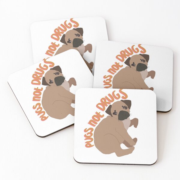 Item preview, Pugs Not Drugs designed and sold by gabriellekateri.