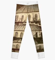Istanbul Blue Mosque - Antiqued Print Leggings