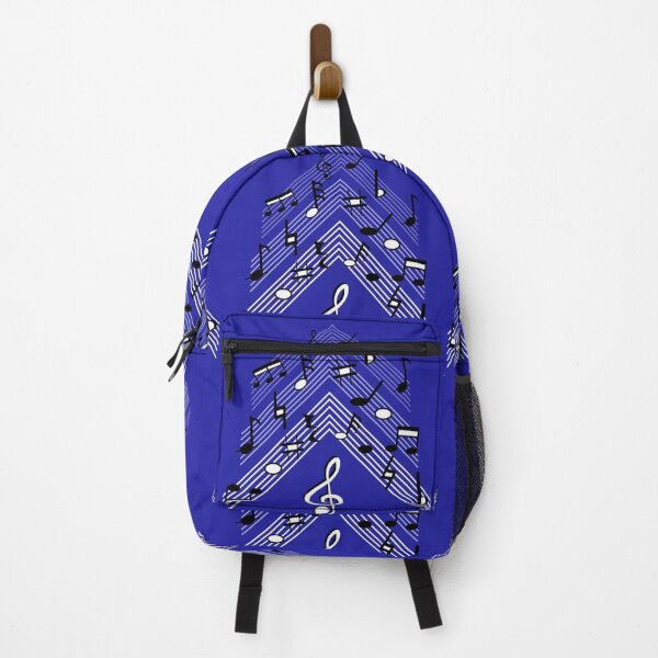 Item preview, Music Symbols on Three Pyramid Shape Music Bars against a Dark Blue Background designed and sold by ThisNThatImages.