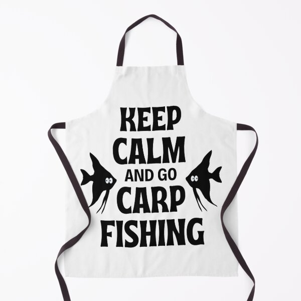 Item preview, Keep Calm And Go Carp Fishing - Funny Fishing Sayings designed and sold by chetan786.