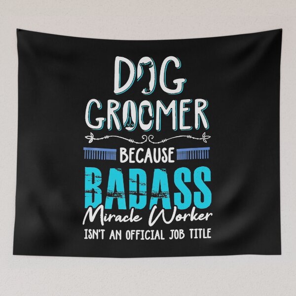Item preview, Dog Groomer Funny Dog Grooming designed and sold by abbottdominic.
