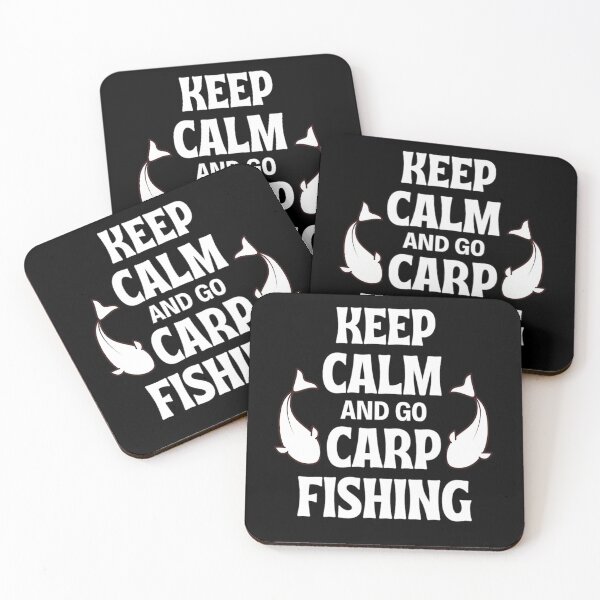 Item preview,  Keep Calm And Go Carp Fishing - Funny Fishing Sayings designed and sold by chetan786.