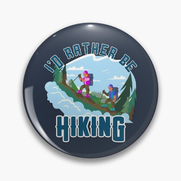 Item preview, I'd rather be hiking! designed and sold by GamerGeekMedia.