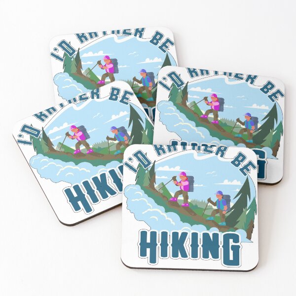 Item preview, I'd rather be hiking! designed and sold by GamerGeekMedia.