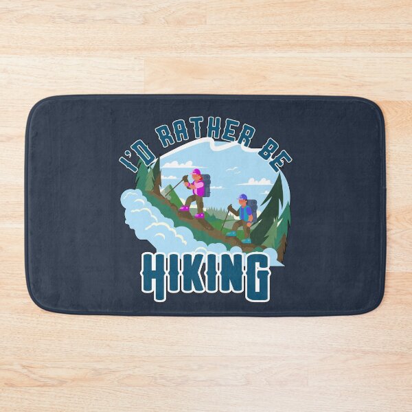 Item preview, I'd rather be hiking! designed and sold by GamerGeekMedia.