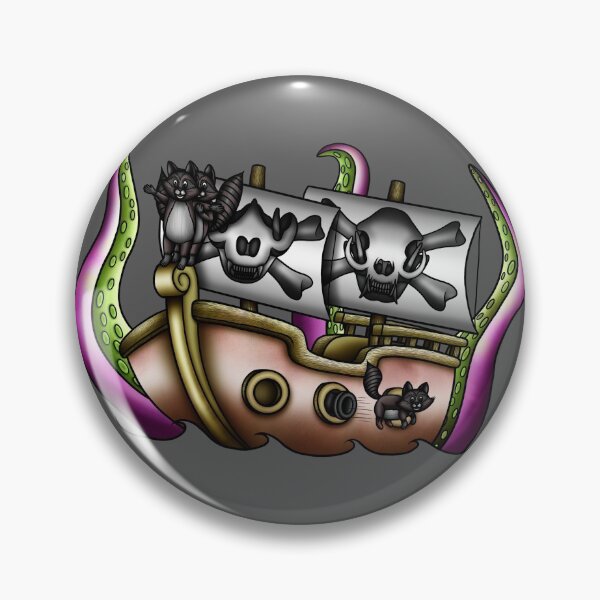 Item preview, Spoopy Ghost Ship designed and sold by PandamoniumArt.