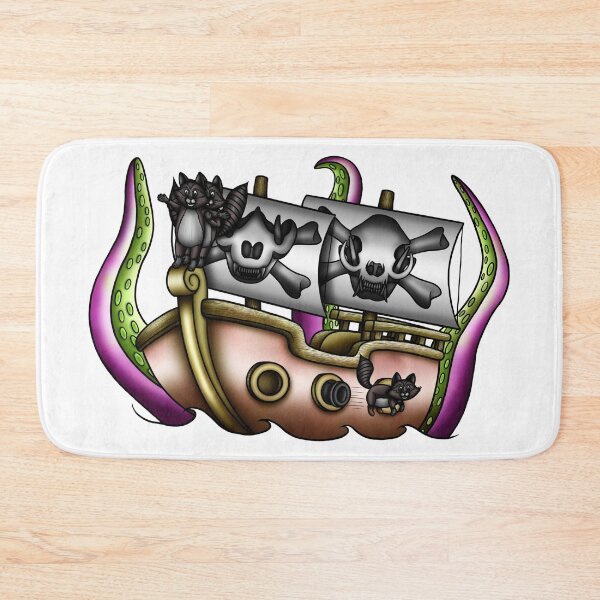 Item preview, Spoopy Ghost Ship designed and sold by PandamoniumArt.