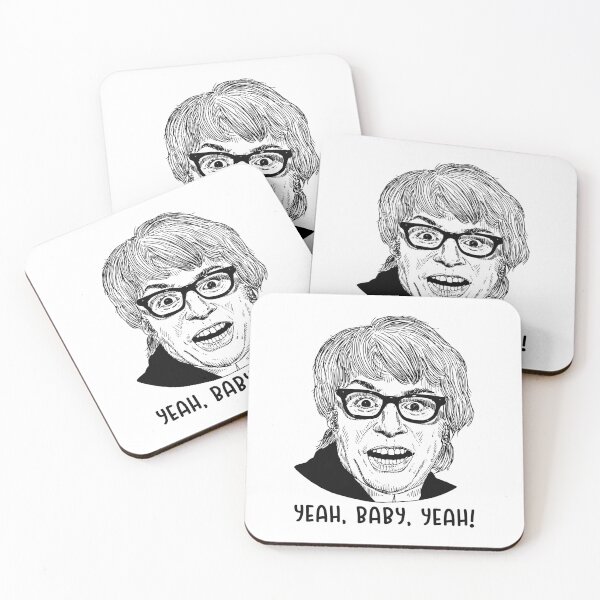 Item preview, Painting vintage yeah baby yeah Austin Powers character designed and sold by VitoFerreira117.