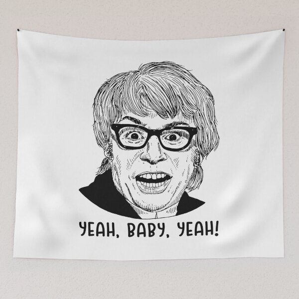 Item preview, Painting vintage yeah baby yeah Austin Powers character designed and sold by VitoFerreira117.