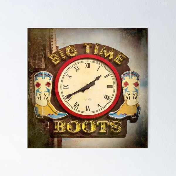 Item preview, Big Time Boots - Nashville designed and sold by Stephen Stookey.