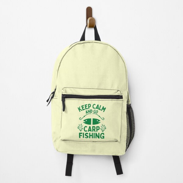 Item preview, Keep Calm And Go Carp Fishing - Funny Fishing Sayings designed and sold by chetan786.
