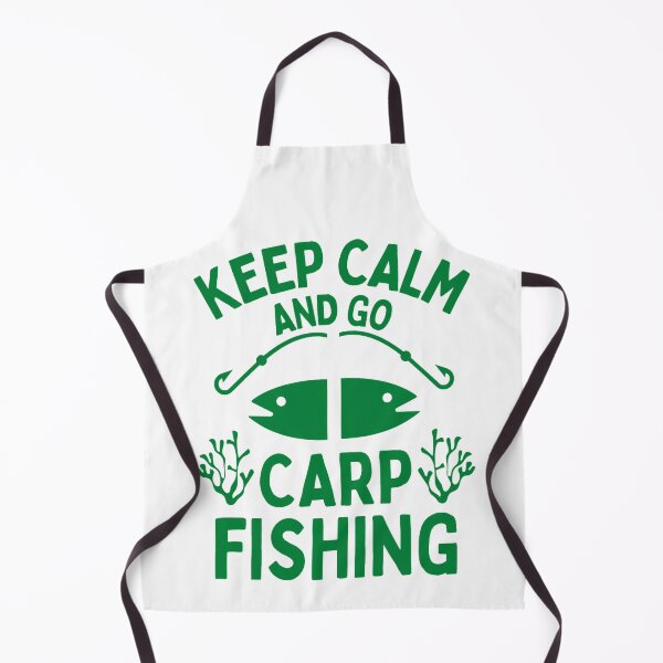 Item preview, Keep Calm And Go Carp Fishing - Funny Fishing Sayings designed and sold by chetan786.