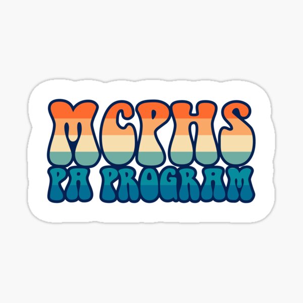 "MCPHS PA Program" Sticker for Sale by MCPHSPAPROGRAM Redbubble
