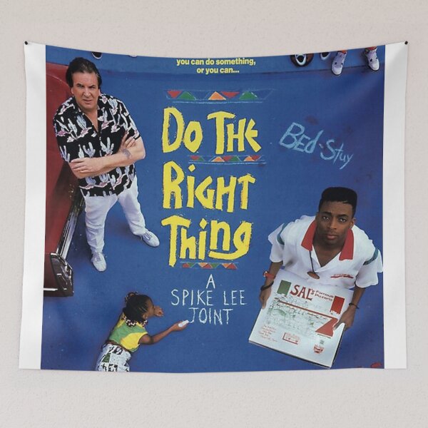 Item preview, BLUE THE RIGHT THING POSTER designed and sold by paulrdelvalle.
