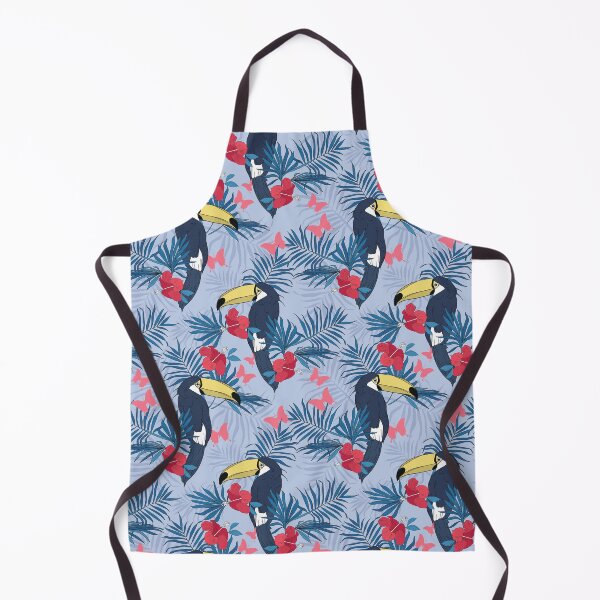 Item preview, Toucan and tropical flowers designed and sold by MobertsonArt.