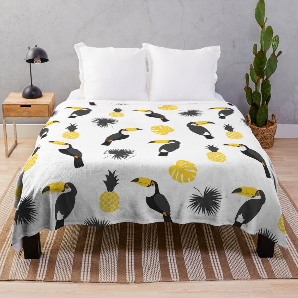 Item preview, Tropical Toucan And pineapple designed and sold by MobertsonArt.