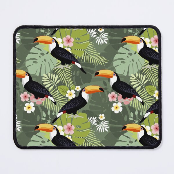 Item preview, Toucan tropical seamless designed and sold by MobertsonArt.