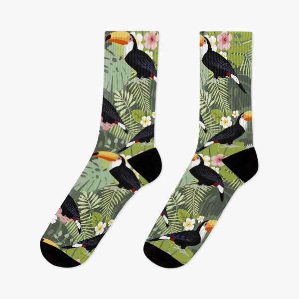 Item preview, Toucan tropical seamless designed and sold by MobertsonArt.