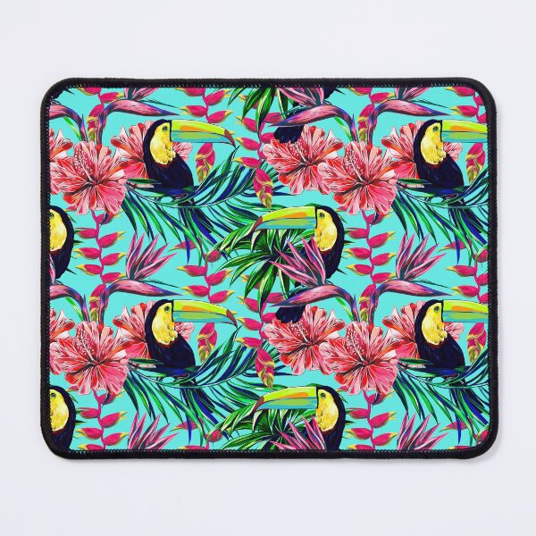 Item preview, Toucan Hibiscus Flower  designed and sold by MobertsonArt.