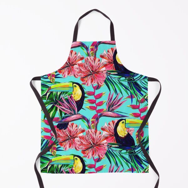 Item preview, Toucan Hibiscus Flower designed and sold by MobertsonArt.