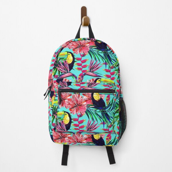 Item preview, Toucan Hibiscus Flower designed and sold by MobertsonArt.