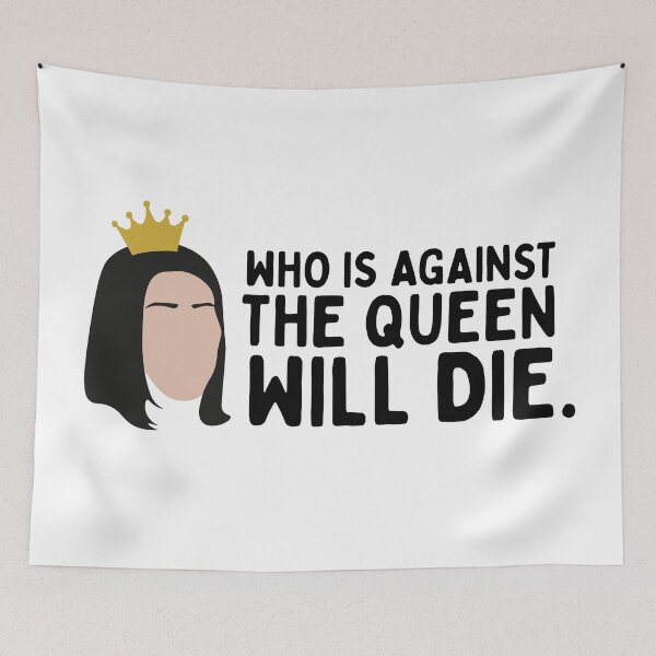 Item preview, Who Is Against the Queen Will Die | Larissa 90 Day Fiance designed and sold by winonamedia.