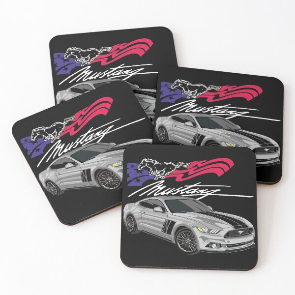 Item preview, Ford Mustang Muscle Car Gray  designed and sold by viralstudio.