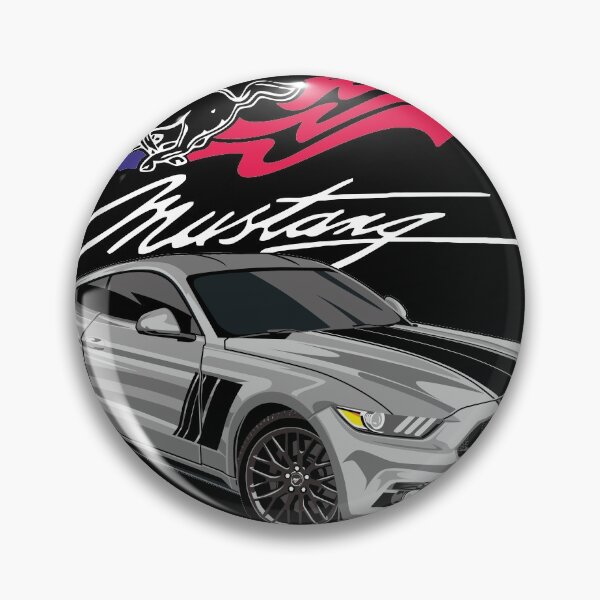 Item preview, Ford Mustang Muscle Car Gray  designed and sold by viralstudio.