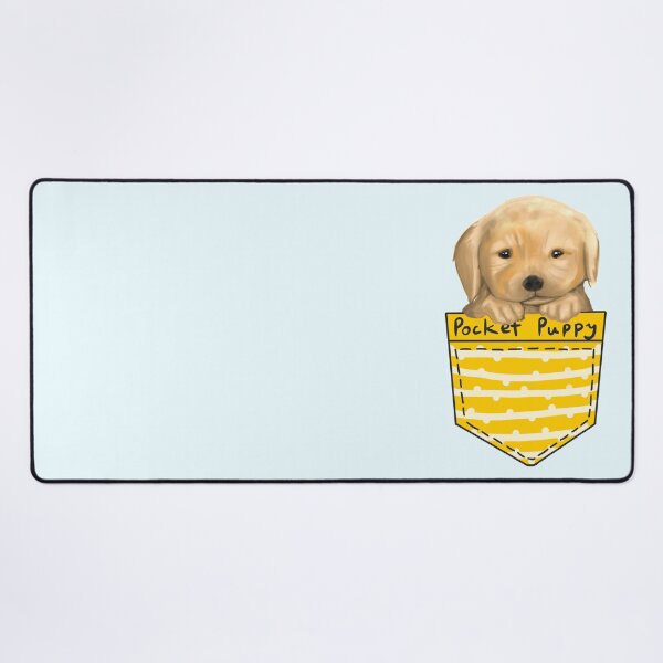 Item preview, Pocket Golden Retriever Puppy - cute dog - cute animal designed and sold by Aerithcloud01.