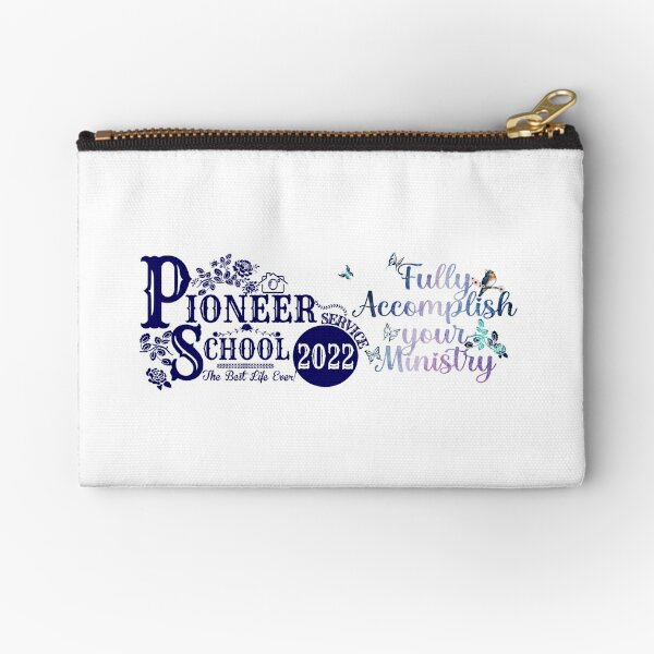 2023 Pioneer Service School Canvas Zipper Pencil Bag - The Best Life Ever  Shop