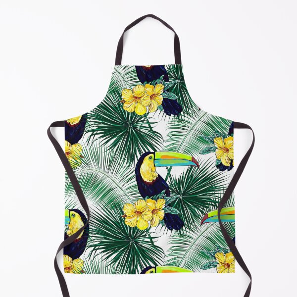 Item preview, Beautiful toucan birds and hibiscus tropical designed and sold by MobertsonArt.