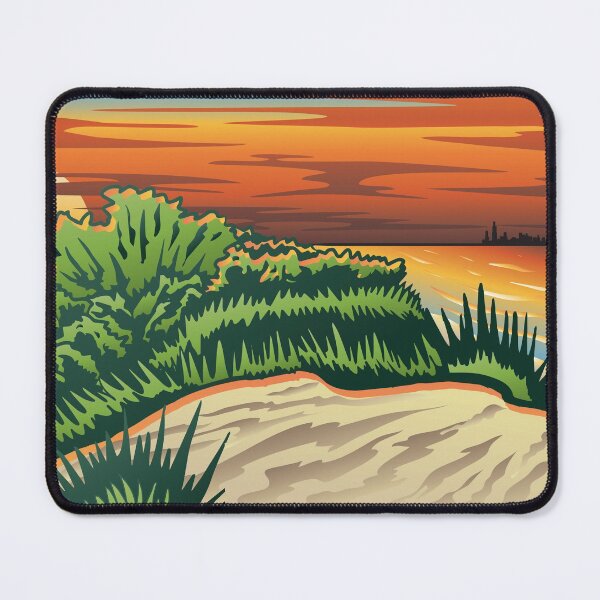 Item preview, Baldy Sunset Indiana Dunes Poster designed and sold by indianadunes.