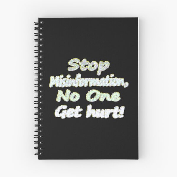Item preview, Beautiful Artwork Design About "Stop Misinformation". Buy Now! designed and sold by Health And Fitness Posts e-Store.