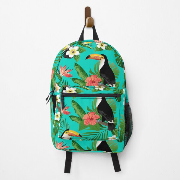 Item preview, Tropical birds and palm leaves designed and sold by MobertsonArt.