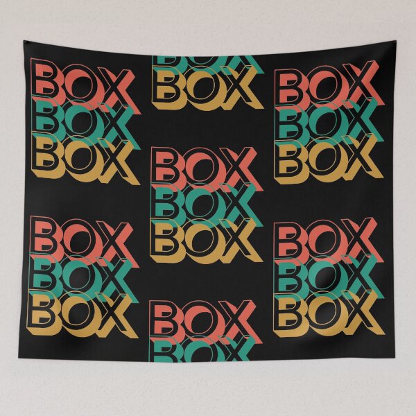 Item preview, Box Box Box designed and sold by F1TwoTee.