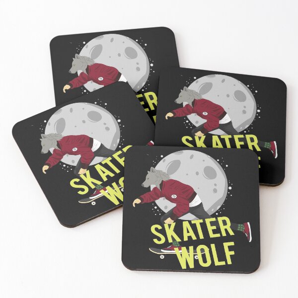 Item preview, Cool Skater Wolf designed and sold by akina77.