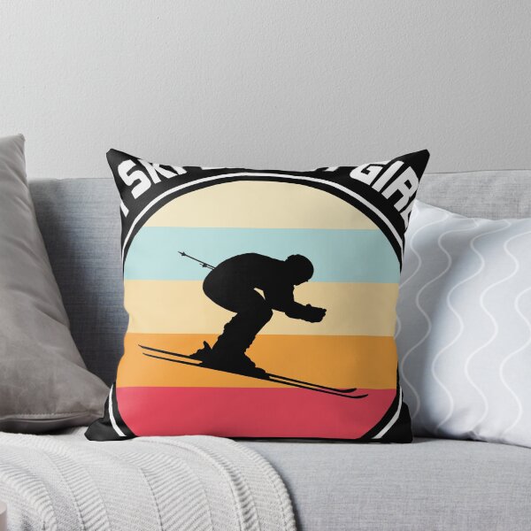 Aperçu de l'œuvre I Ski Like a Girl Try to Keep Up Funny créée et vendue par funnylifeusa.