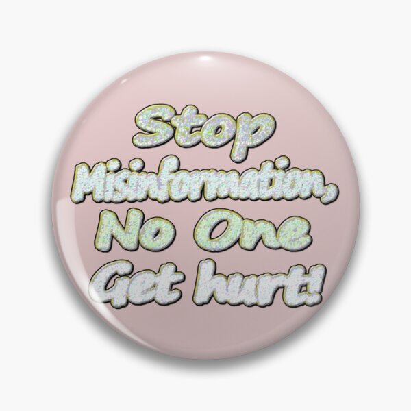 Item preview, Beautiful Artwork Design About "Stop Misinformation". Buy Now designed and sold by Health And Fitness Posts e-Store.