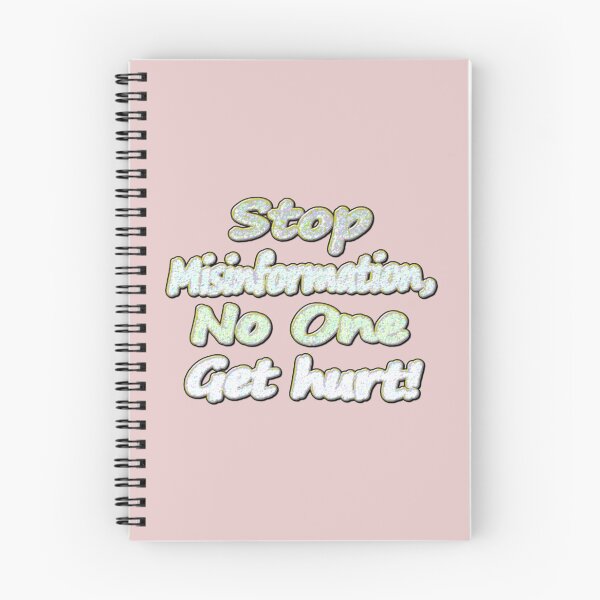 Item preview, Beautiful Artwork Design About "Stop Misinformation". Buy Now designed and sold by Health And Fitness Posts e-Store.