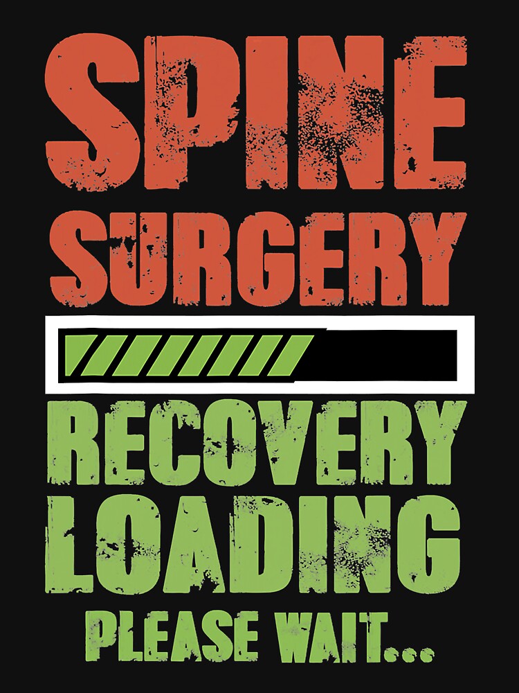 Funny Bionic Spine Spinal Fusion Back Surgery Recovery Shirt" Pullover