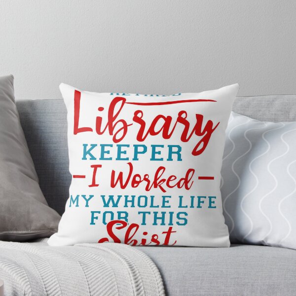 Item preview, Retired Library Keeper I worked My whole life for this shirt designed and sold by Tezss T.