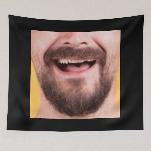 Item preview, funny happy beard brother smile designed and sold by melshirt-shop.