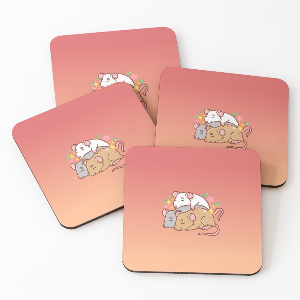 Item preview, Coasters (Set of 4) designed and sold by CodeRatto.